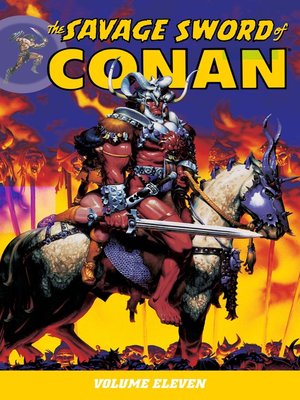 cover image of The Savage Sword of Conan, Volume 11